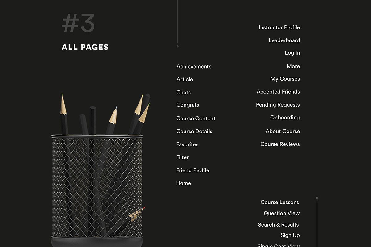 Learnr - Online Courses, an UI Kit Template by Nimart (Photo 6 of 7)