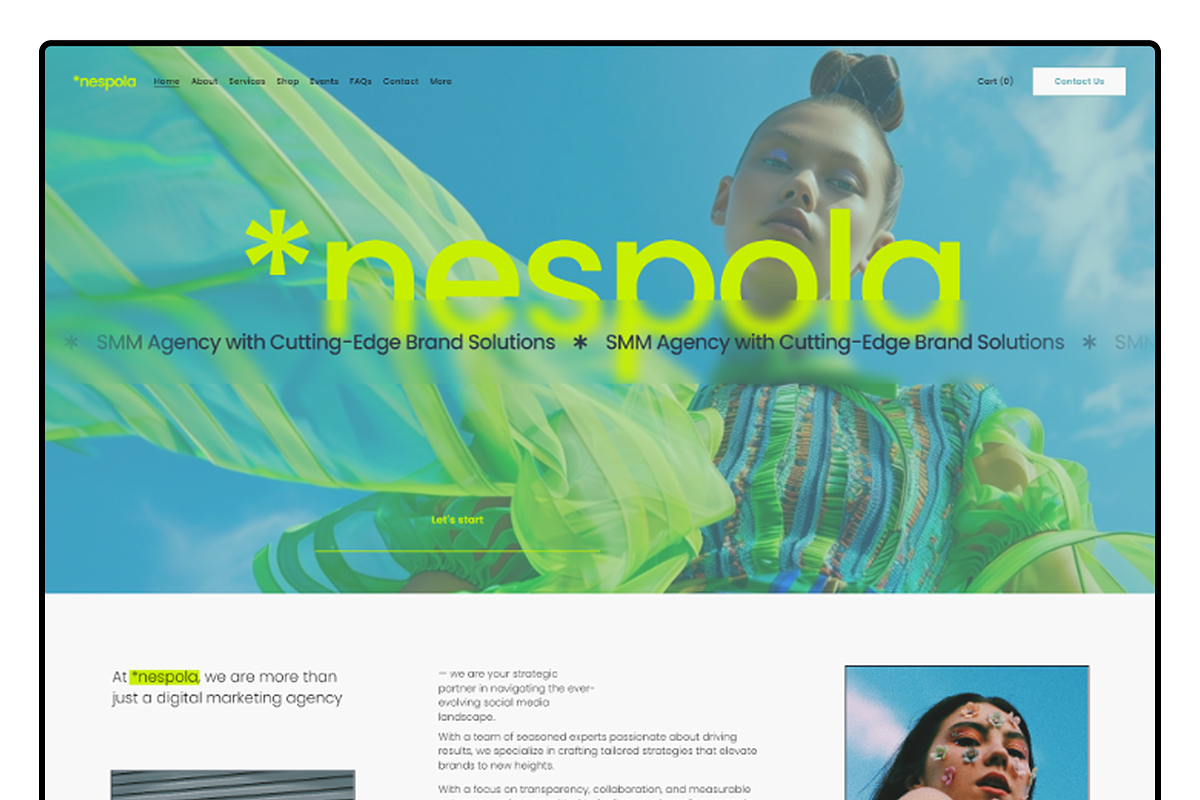Marketing Agency Website Template, a Squarespace Template by Anastasiia VNSK (Photo 11 of 11)