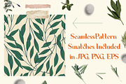 Vintage Botanicals & Wildflowers Set, an Illustration by Inez Jestine (Thumbnail 9 of 9)
