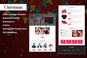 Christmas - Html Landing Page