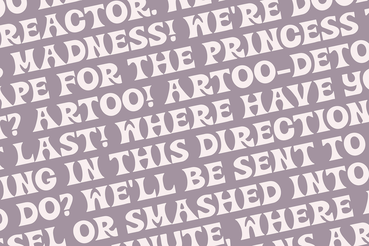 Sunset Rave Hand Drawn Retro Font, a Serif Font by Mastilo Designs (Photo 5 of 8)
