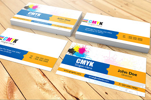 CMYK Visiting Card