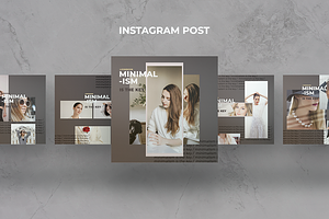 Minimalism - Instagram Post Template