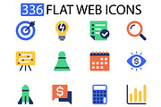 Flat Web Icons Pack, a Duotone Icon by alexdndz (Thumbnail 1 of 29)