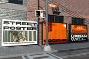 Street Poster Mockup, an Advertising Mockup by Unerispace (Thumbnail 4 of 4)