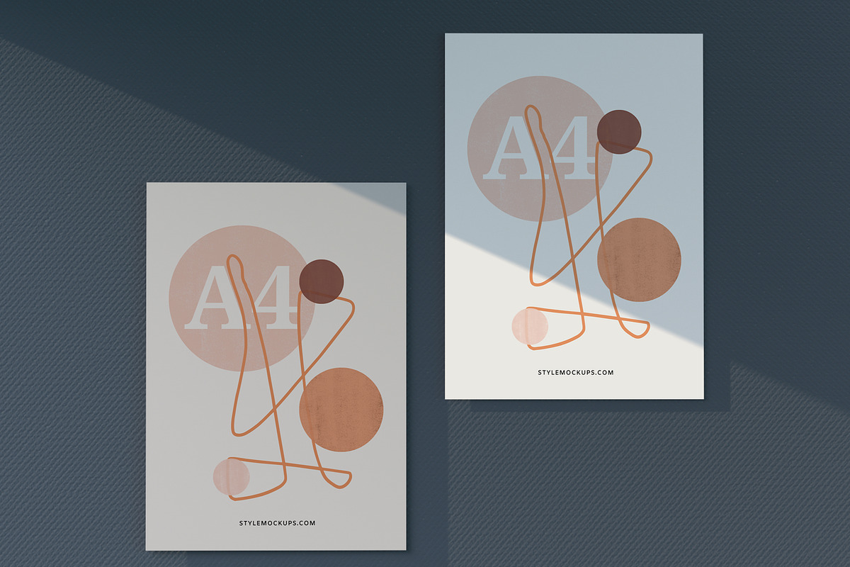 A4 Paper Letterhead / Flyer Mockup, a Print Template by StyleMockups (Photo 3 of 7)