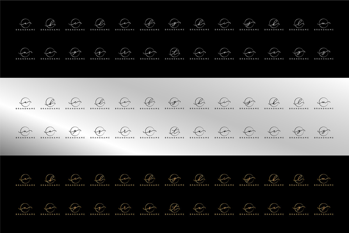 A to Z signature logo kit, a Branding & Logo Template by Team_Ultra_Graphics (Photo 2 of 2)