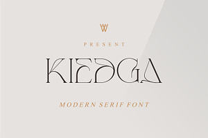 Kiedga Font | Sleek Serif font, a Serif Font by WhymoreArt