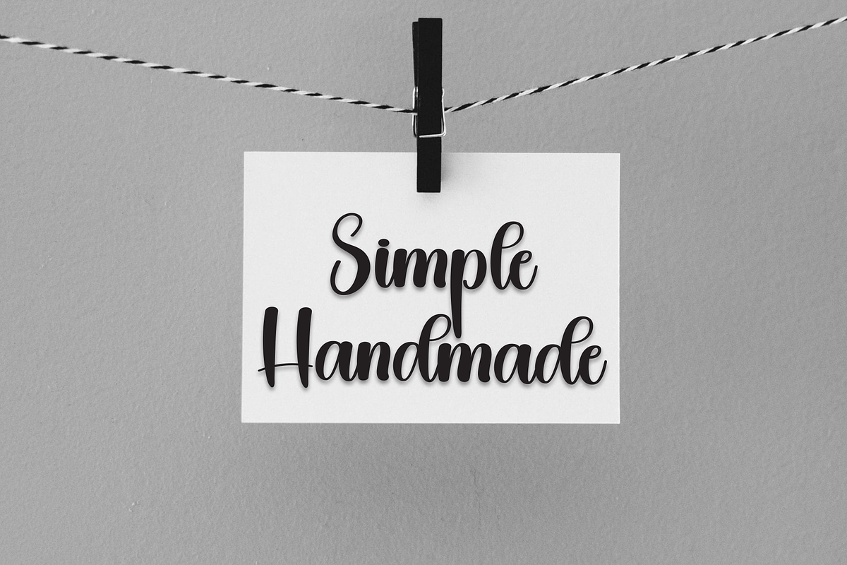 Ginger | Script Font, a Handwritten Font by Scratchones (Photo 3 of 9)