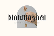 Vagues Elegant Serif, a Serif Font by Creatype Studio (Thumbnail 9 of 10)