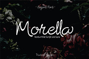 Morella, a Script Font by ViactionType (Thumbnail 1 of 12)