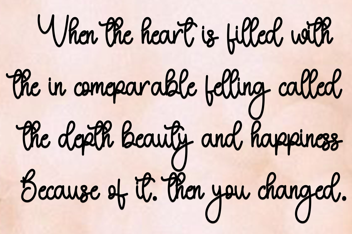Smile, a Handwritten Font by FreshTypeINK (Photo 6 of 7)