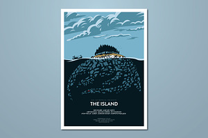 Hand Drawn Vector Horror Movie Flyer, a Flyer Template by ashenterprise