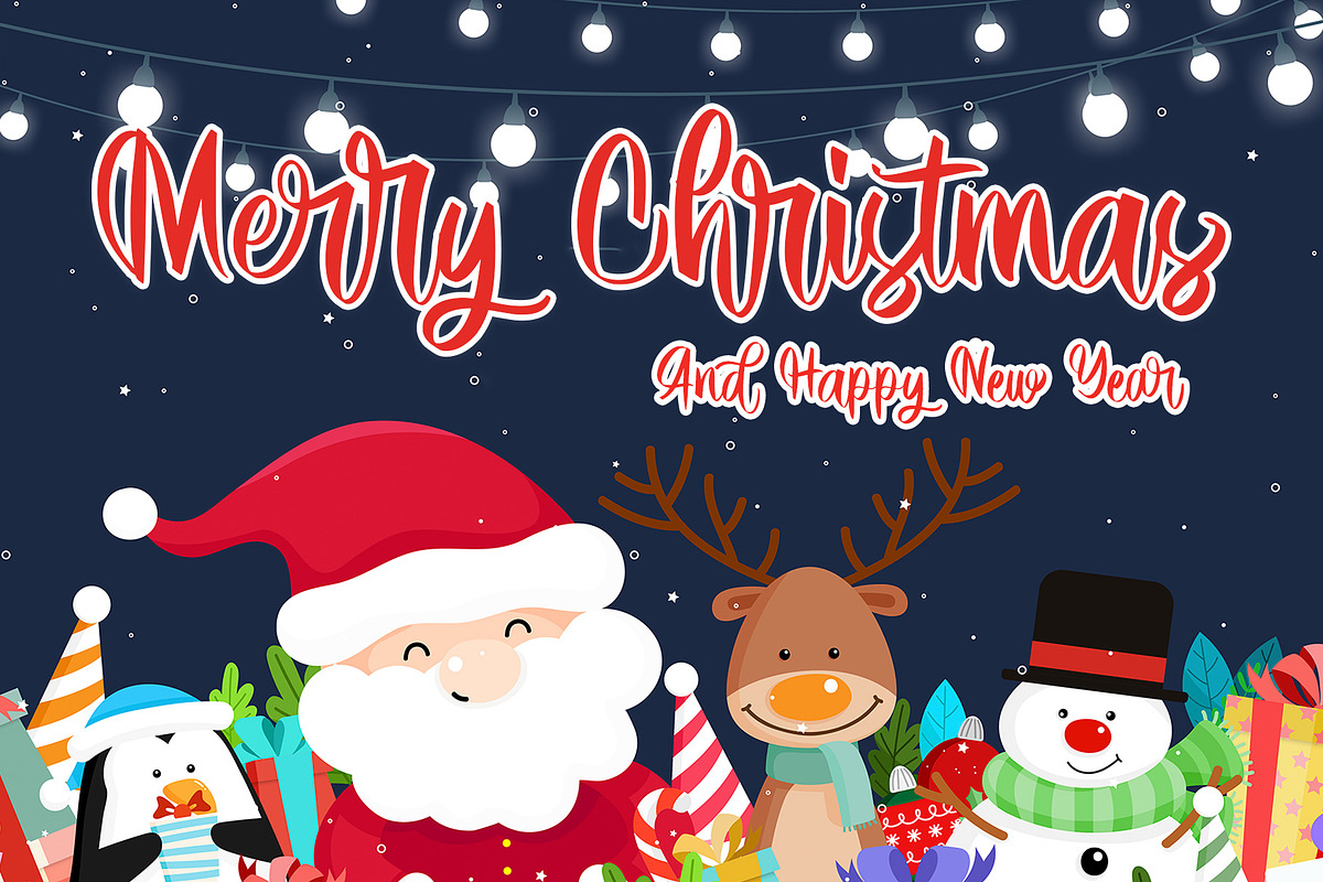 Christmas Journey, a Script Font by Letterara (Photo 4 of 9)