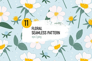 Floral seamless pattern