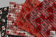 True Crime Detective Blood Halloween, a Pattern Graphic by Fine Purple Elephant (Thumbnail 4 of 5)