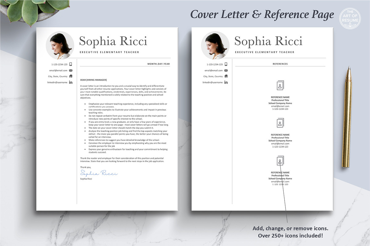 Teacher Resume Template | Educator, a Resume Template by The Art of Resume (Photo 6 of 8)