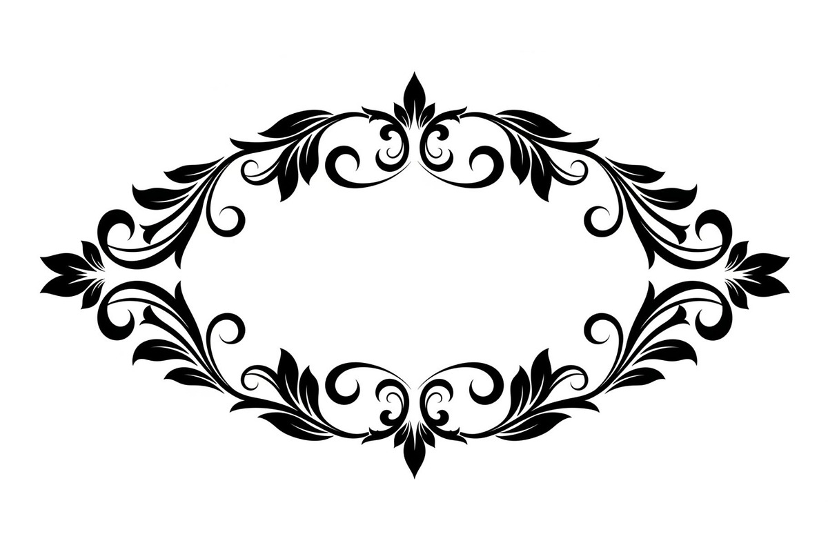 Vintage Floral Frame Vector Bundle, an Illustration by Designs_River (Photo 48 of 51)