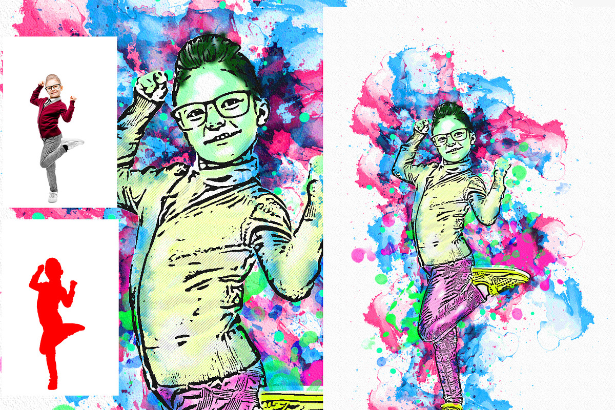 Mix Media Manipulation PS Action, an Action Add-On by MRI STUDIO (Photo 9 of 14)