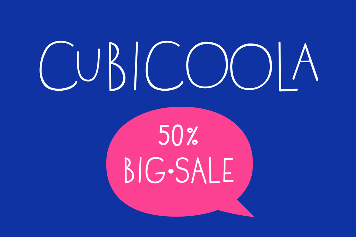 Cubicoola Regular & Bold preview 2