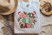 Holly Jolly Babe Christmas PNG, an Illustration by Designking (Thumbnail 4 of 4)
