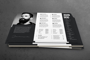 Resume CV Template 52