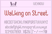 Digital Writing font, a Serif Font by weknow (Thumbnail 4 of 8)