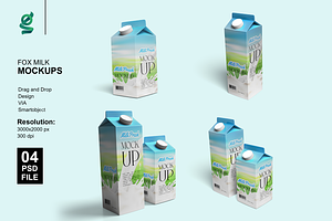 Fox Milk Mockups