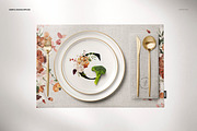Placemat Napkin Plate Mockup, a Product Mockup by Creatsy (Thumbnail 5 of 9)