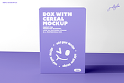 Cereal Box Mockup Set – 6 PSD Files, a Packaging Mockup by Grid&Glow (Thumbnail 5 of 8)