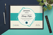 Landscape Certificate Template, a Stationery Template by ResumeDevisers (Thumbnail 3 of 6)