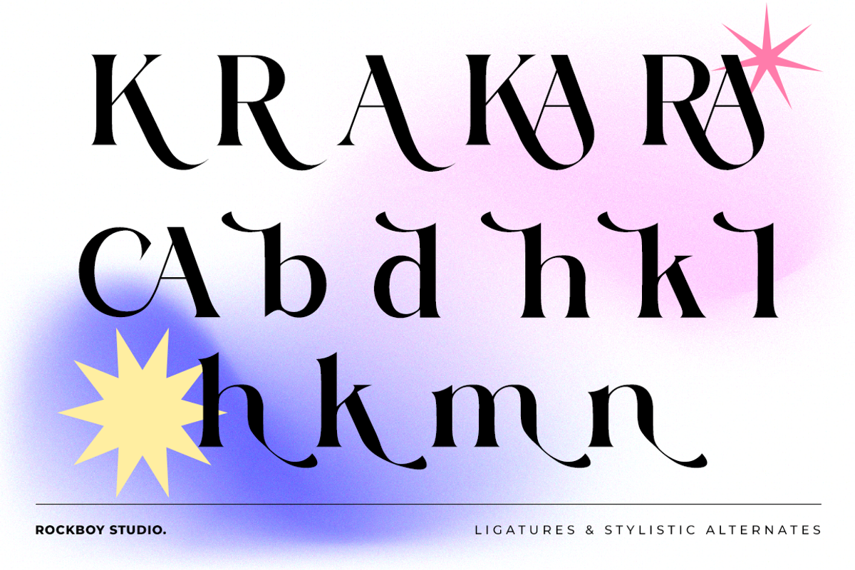 Magical - Modern Stylish, a Serif Font by RockboyStd (Photo 10 of 12)