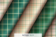 10 Seamless Simple Tartan Patterns, a Pattern Graphic by rwgusev (Thumbnail 3 of 7)