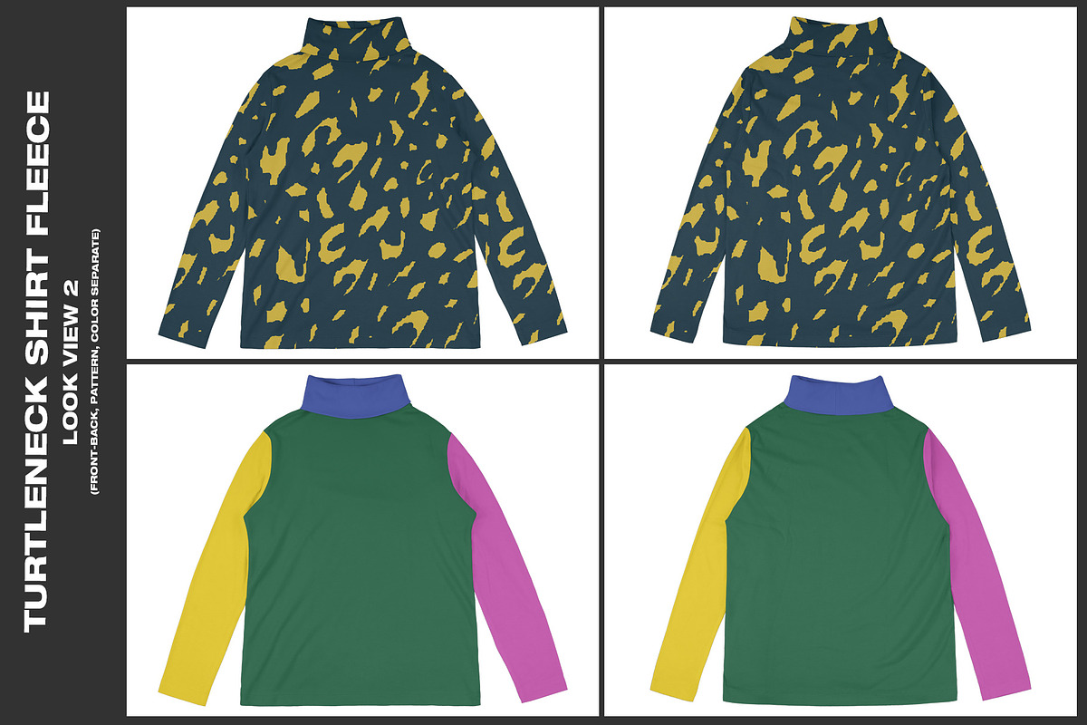 Turtleneck Shirt Fleece - Mockup, a Shirt Mockup by DaldSgh (Photo 7 of 12)