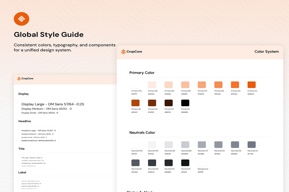 CropCore Smart Farming App UI Kit, an UI Kit Template by Creative Perspective (Photo 4 of 8)