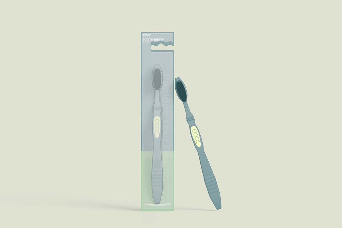 Toothbrush Mockup, a Packaging Mockup by tiyasprabawa (Photo 5 of 5)