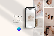 Jewellery Instagram Templates Canva, a Social Media Template by Studio Suvelle (Thumbnail 1 of 7)