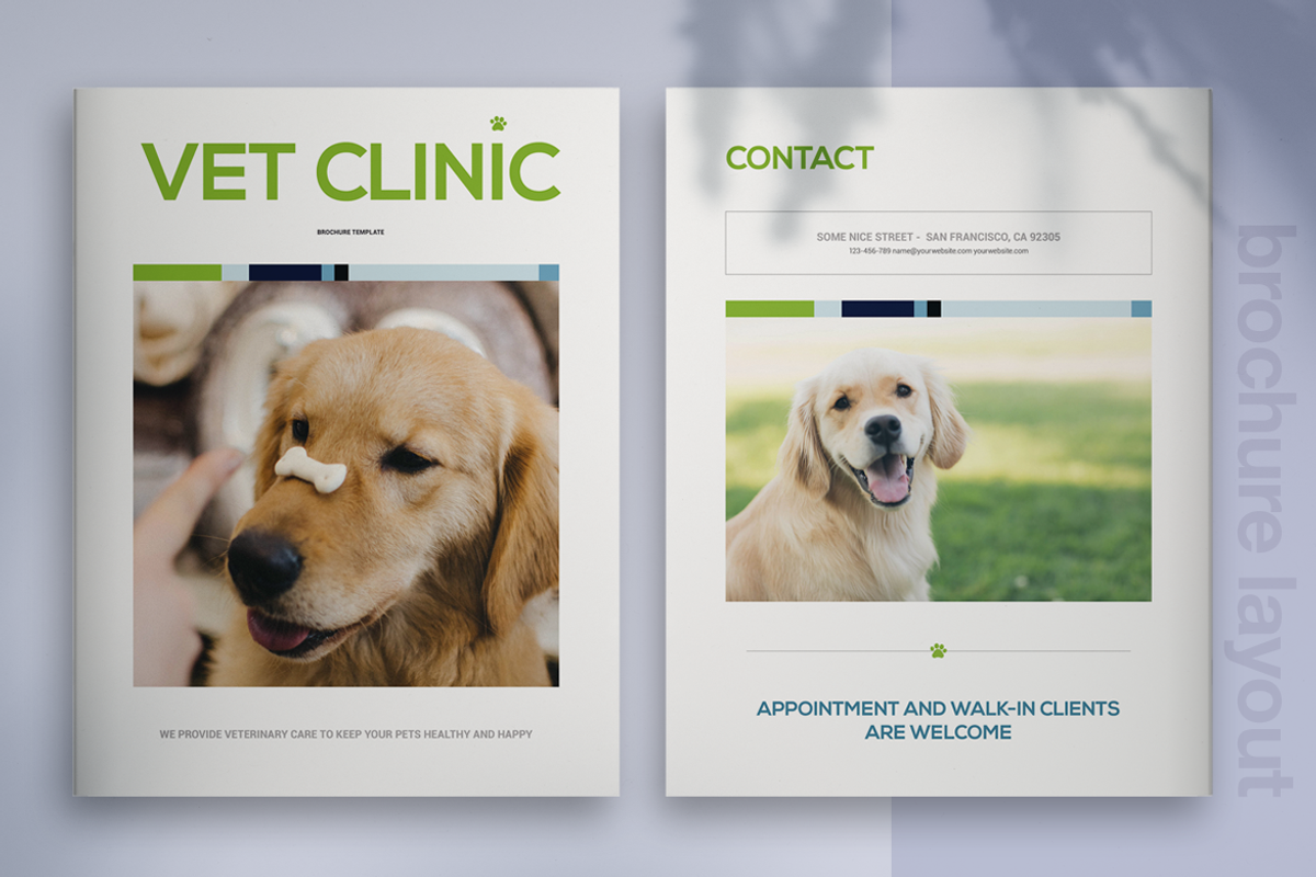 Veterinary Clinic Brochure, a Brochure Template by Boris Cupac (Photo 9 of 11)
