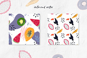 Seamless patterns JUNGLE collection, a Pattern Graphic by SketchCliparts (Thumbnail 2 of 7)