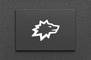 Wolf Head Silhouette Vector, an Animal Illustration by Vectorium Studio (Thumbnail 4 of 4)