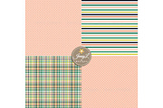 Peaches Digital Papers & Clipart, a Pattern Graphic by JennyL Designs (Thumbnail 6 of 7)