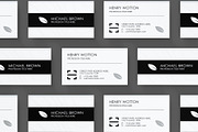 Simple Professional Business Card, a Business Card Template by ClickPaint_Studio (Thumbnail 2 of 3)