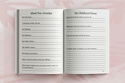 Grandpa I Want to Hear Your Story, a Print Template by Book2bees (Thumbnail 4 of 4)