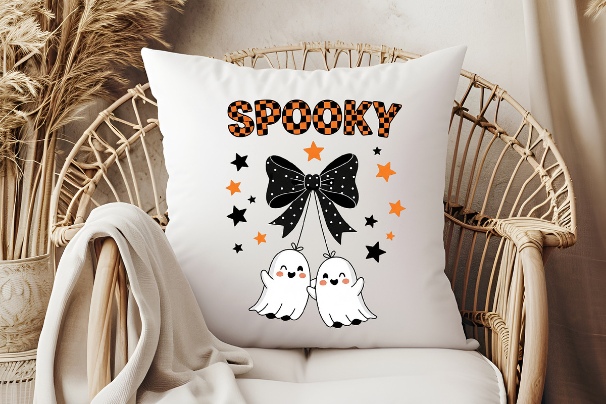 Coquette Halloween Spooky Ghost Cher, an Illustration by Libby Wishes (Photo 6 of 6)