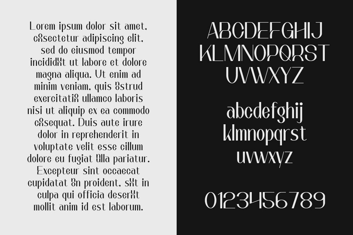 Janggal – Luxury Minimalist Font, a Sans Serif Font by Artiveko (Photo 3 of 10)