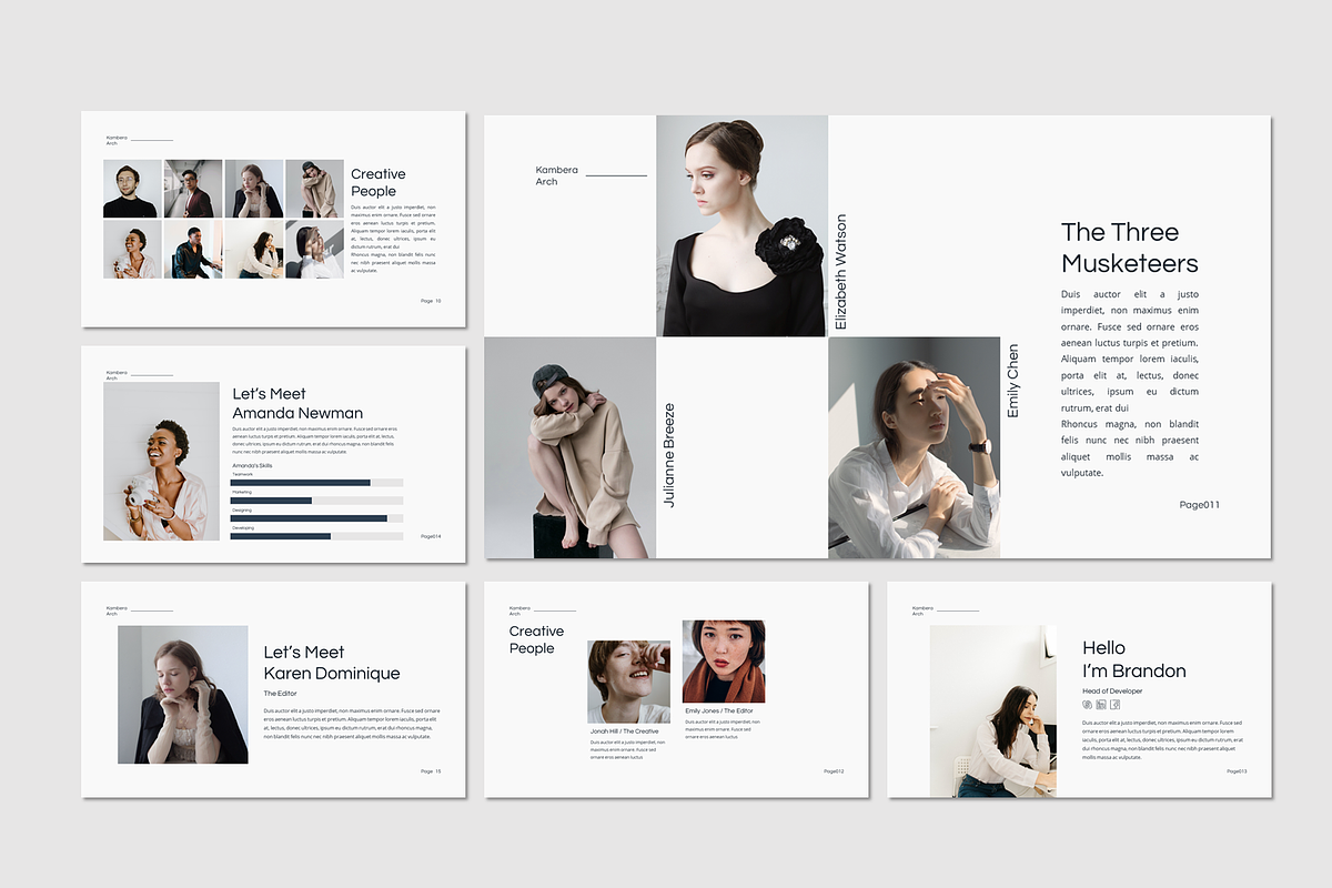 Kambera - Minimal Keynote Template, a Presentation Template by deasign (Photo 5 of 14)