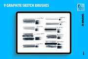 25 Graphite Affinity Brushes, a Brush Add-On by Riveros Illustration (Thumbnail 5 of 10)