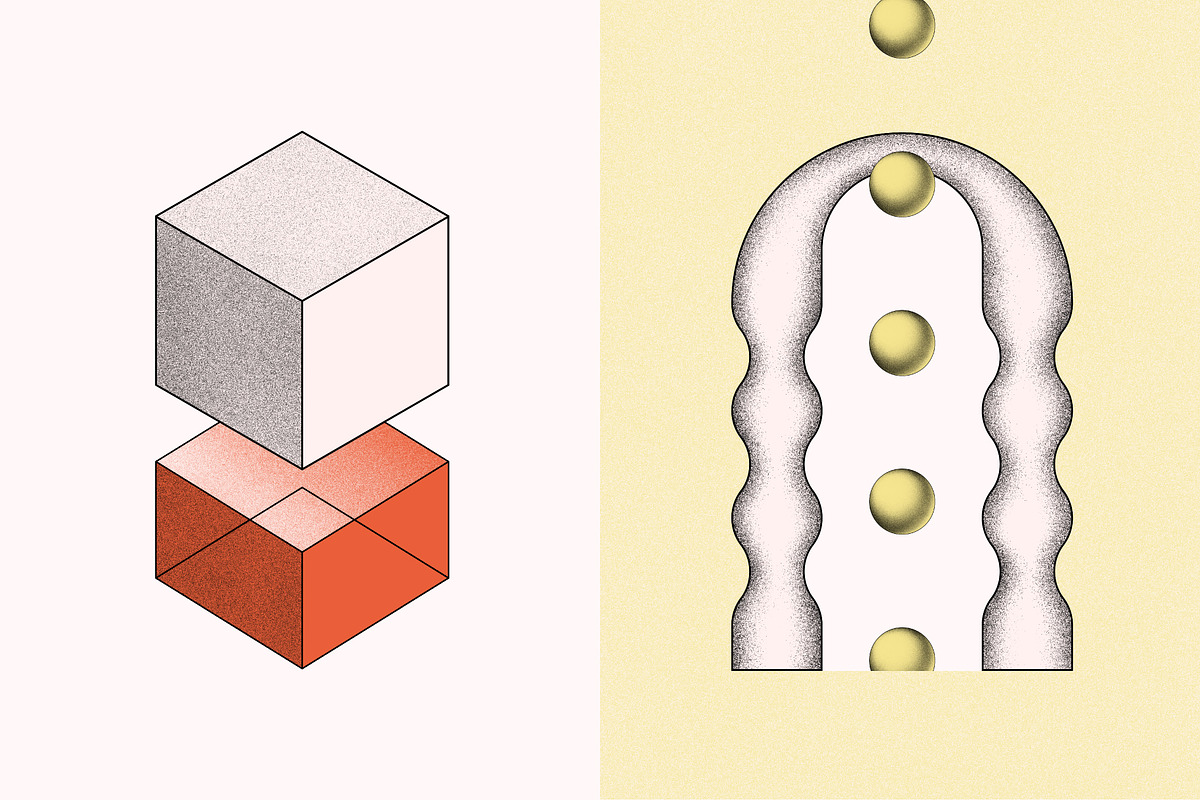 Geometric & Abstract Illustrations, an Object Graphic by Paulina Sara Design (Photo 10 of 17)