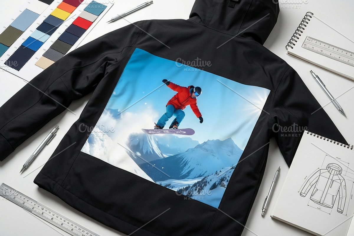 Snowboarder Mountain Air Stock Photo, a Sports & Recreation Photo by Aura Canyon HQ (Photo 8 of 9)