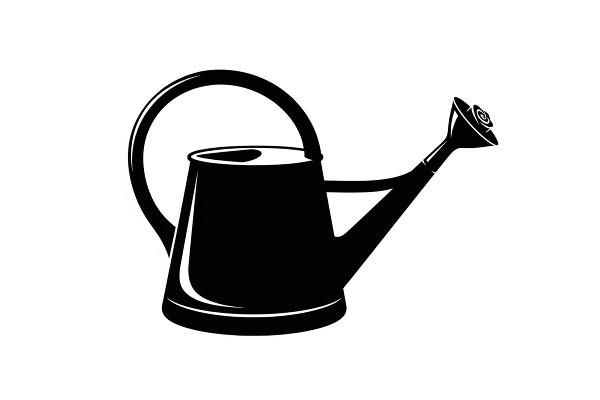 Watering Can Silhouette Bundle, an Illustration by Gfx_Store (Photo 2 of 48)